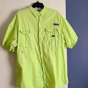 Columbia PFG Super Bonehead - Lime Green XL